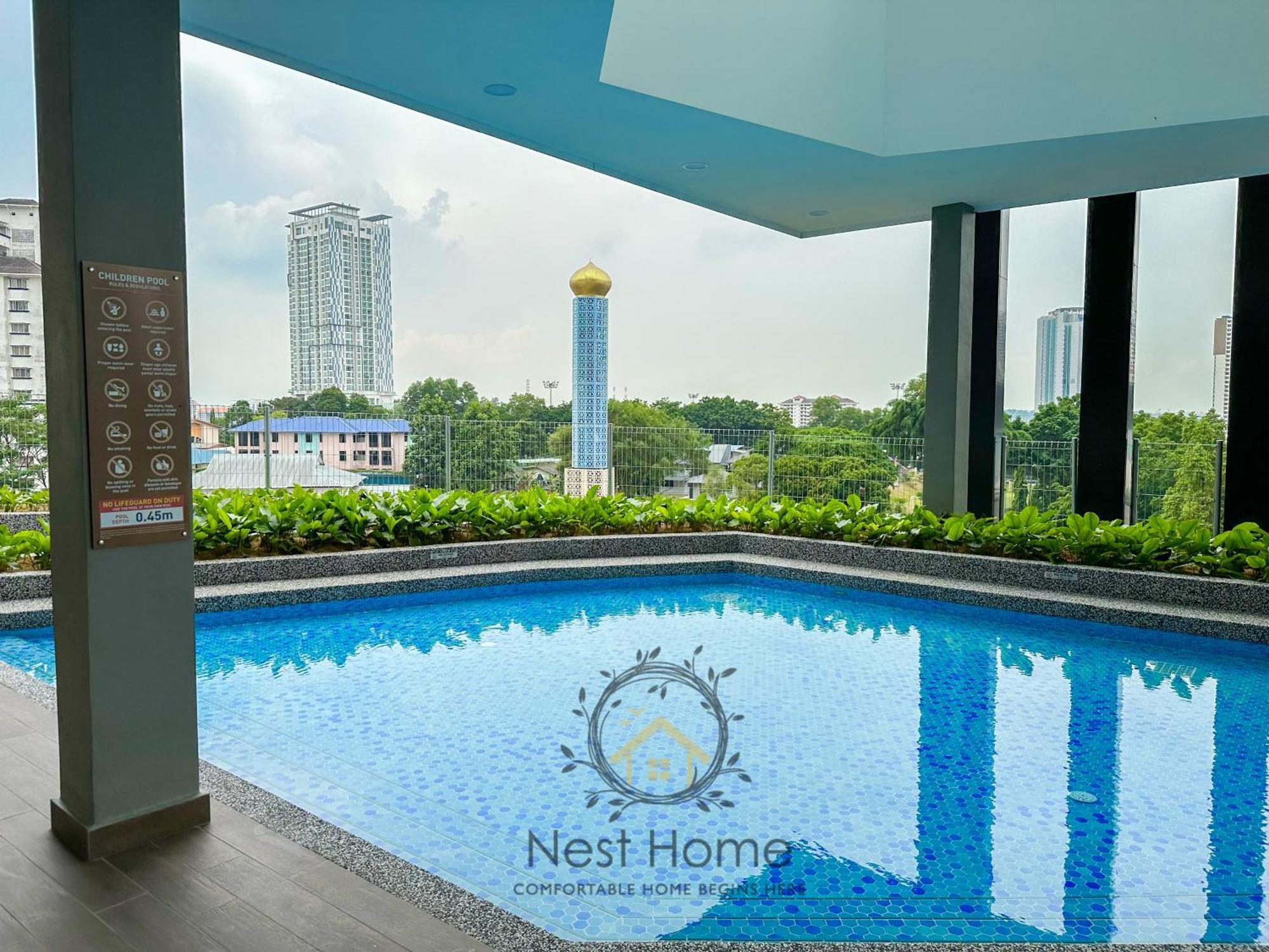 Twin Tower Residence By Nest Home【5 Mins Walk To Ciq】 Johor Bahru Exterior foto