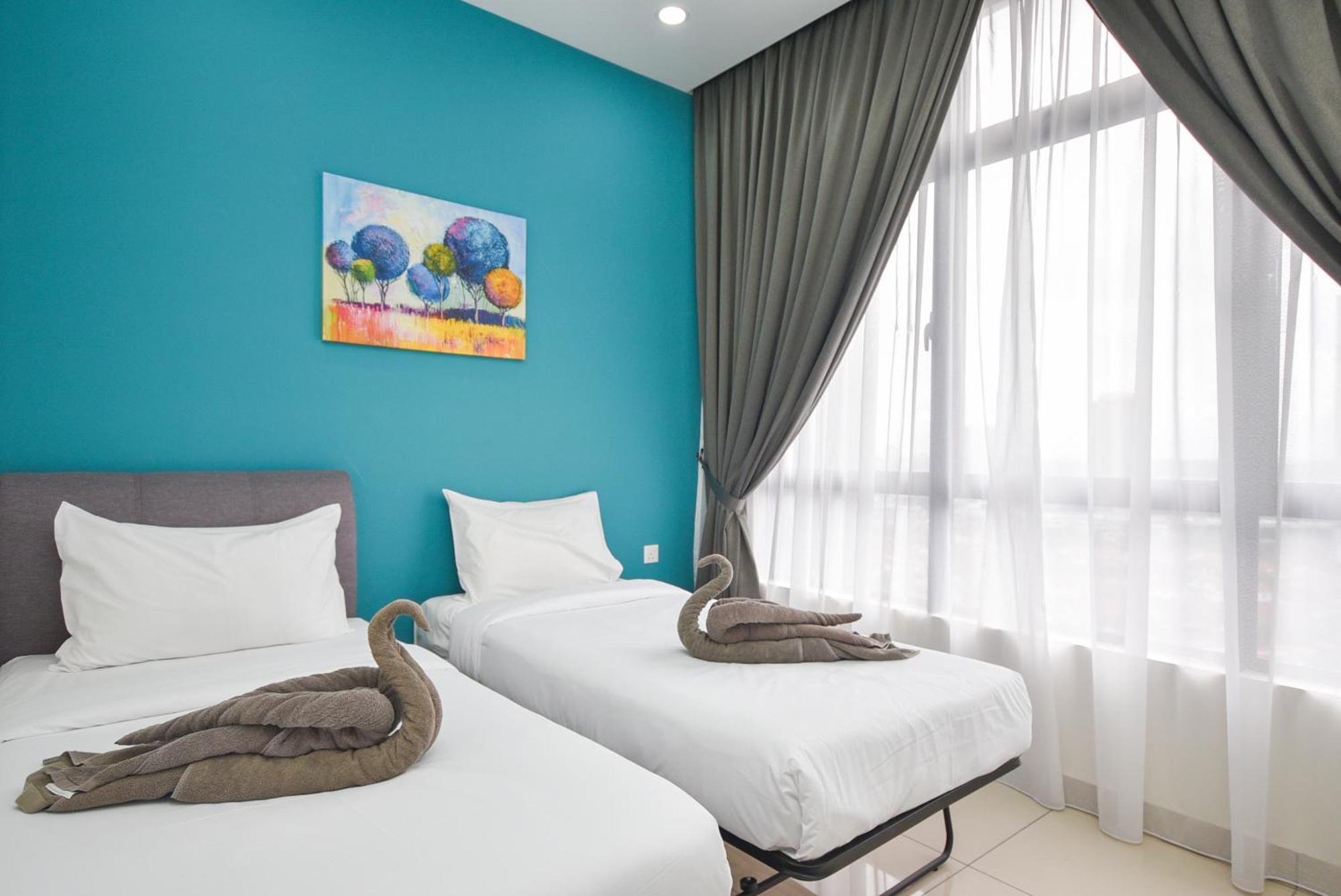 Twin Tower Residence By Nest Home【5 Mins Walk To Ciq】 Johor Bahru Exterior foto